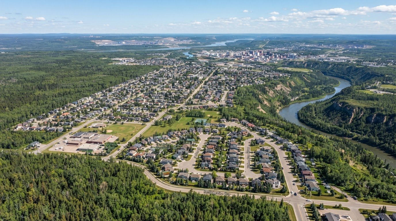 Gregoire & Industrial South Fort McMurray neighbourhood