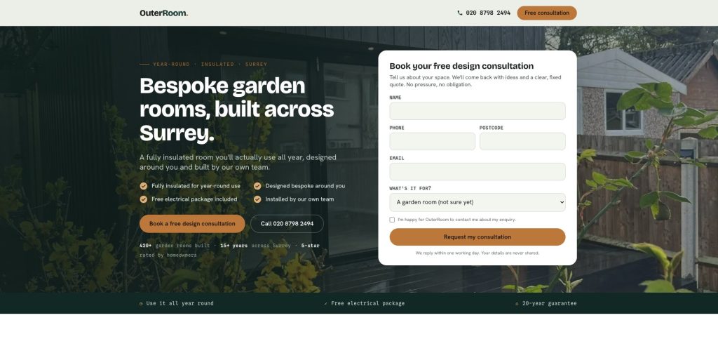How to Get More Garden Room Leads