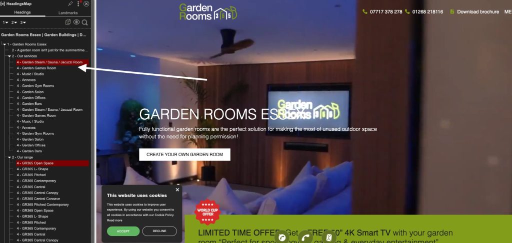 SEO for Garden Rooms