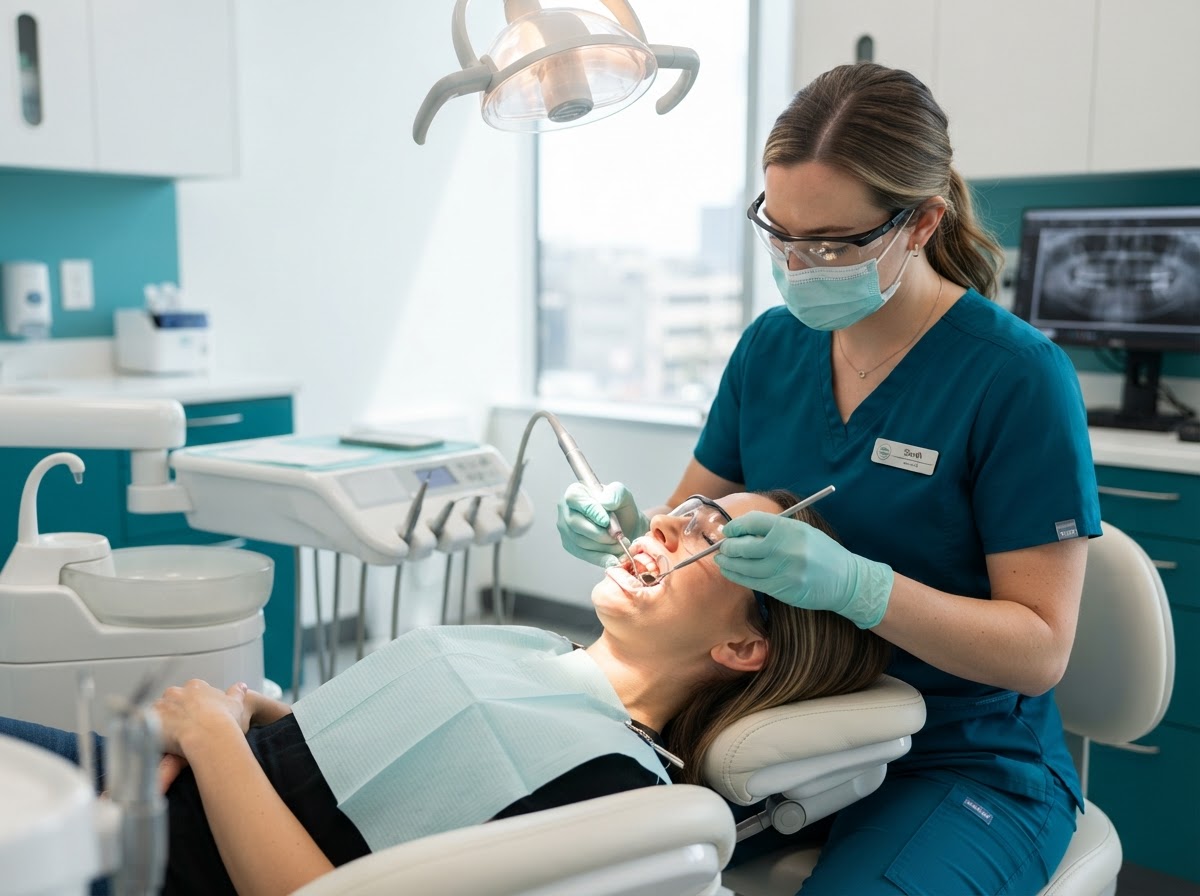 Dental Cleanings & Gum Health Hygiene