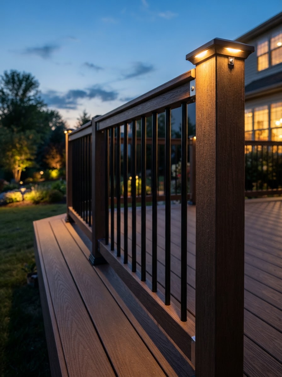 Railings & Anchored Posts
