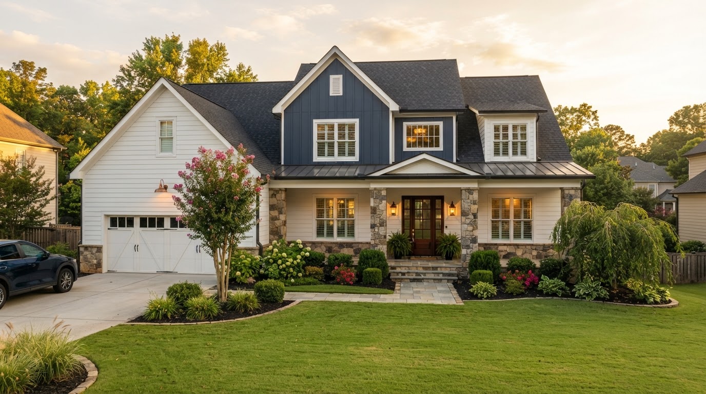 Completed full exterior renovation by THE GOAT EXTERIOR in Georgia