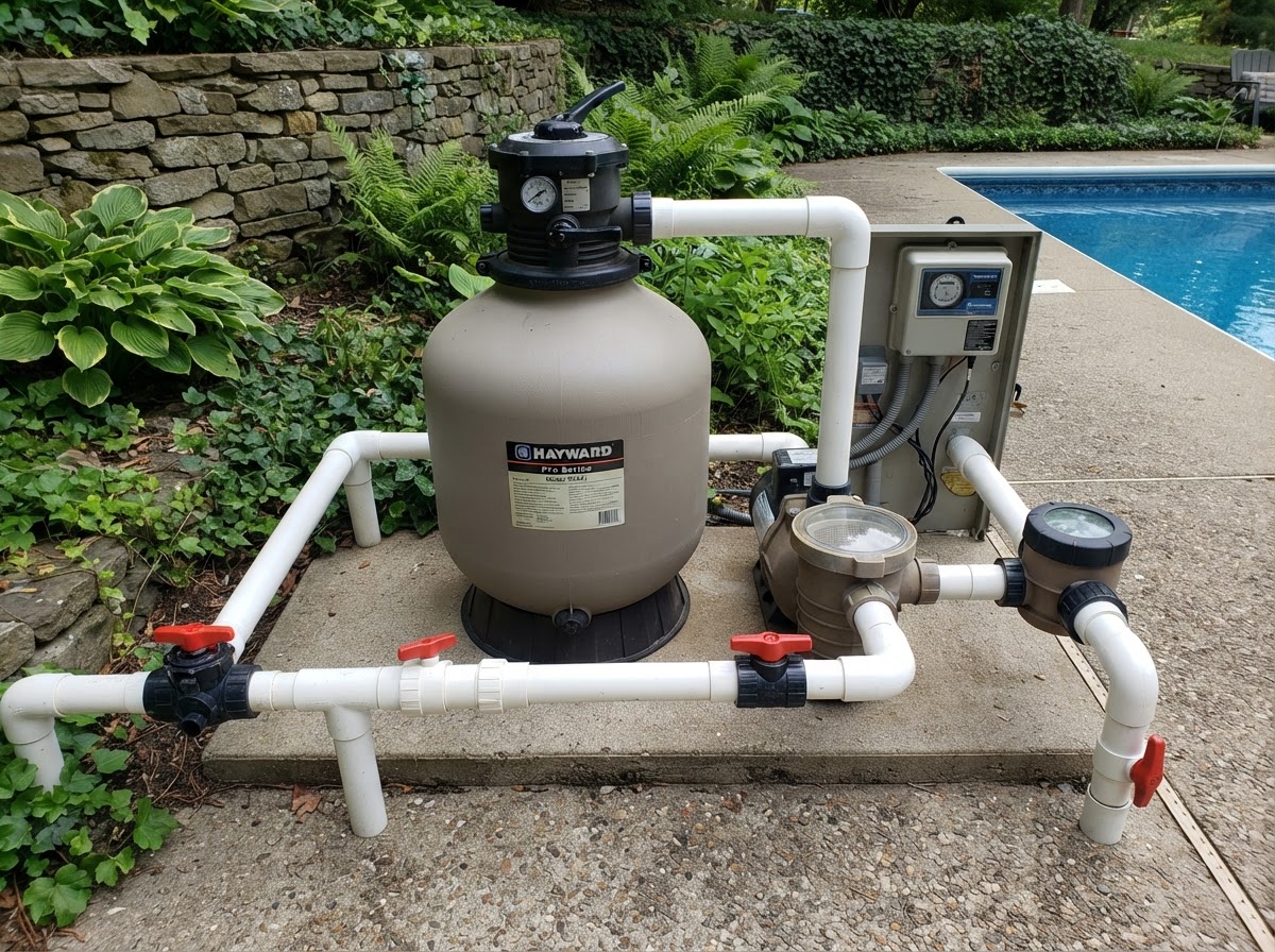 Pool equipment and filter repair in Weslaco TX