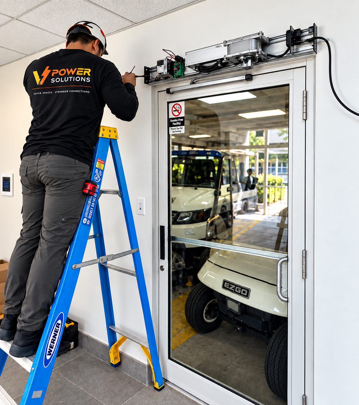 Commercial Automatic Sliding Doors — Boca Raton, Florida