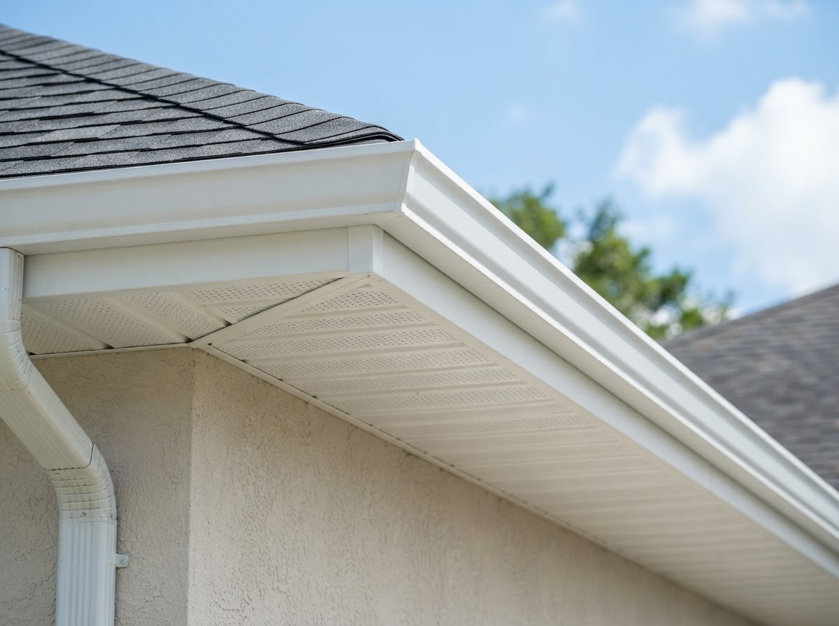 Fascia and Soffit Installation by LH Remodeling and Cleaning in Meridian, Idaho