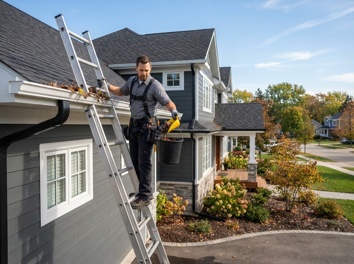 Gutter Cleaning by LH Remodeling and Cleaning in Meridian, Idaho