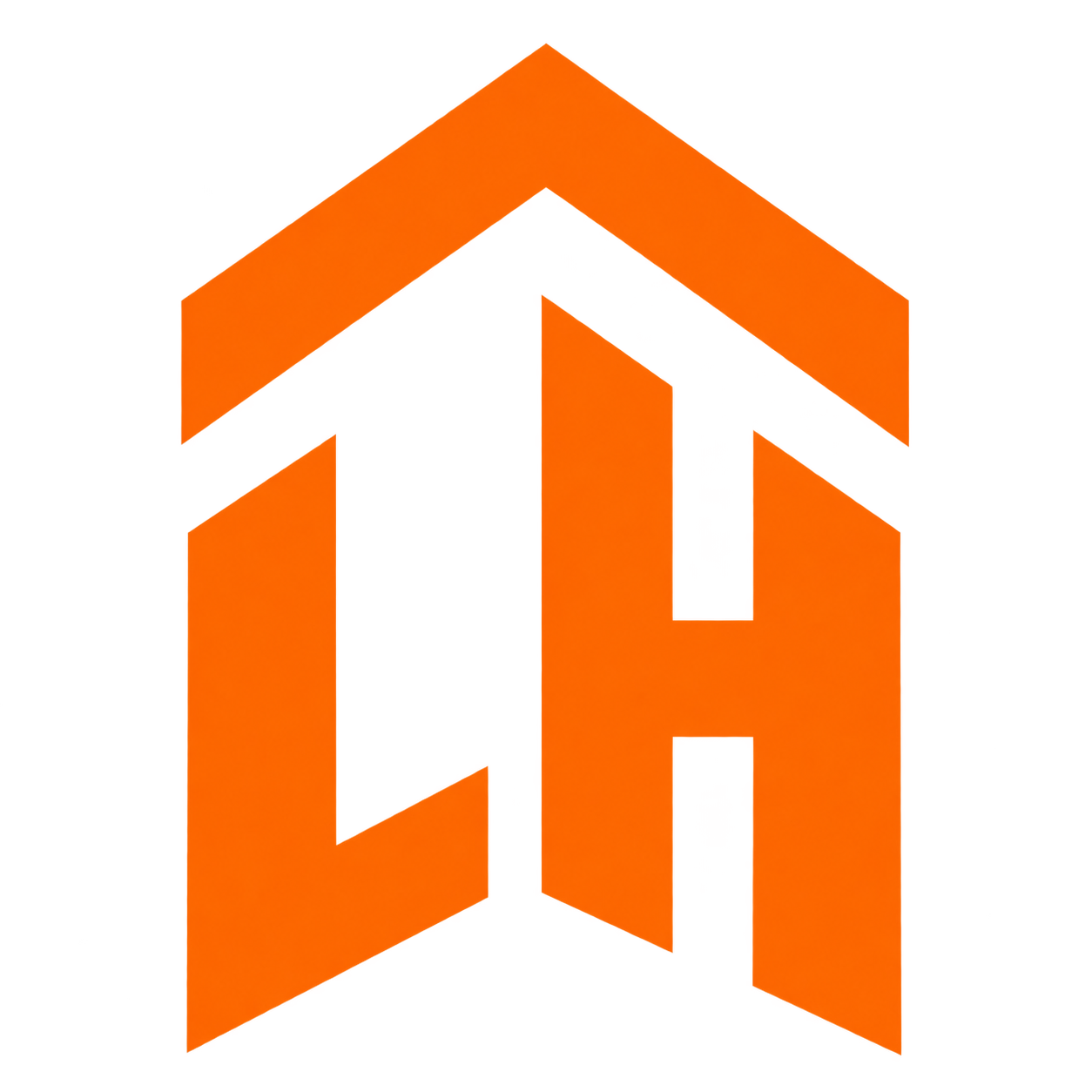 LH Remodeling and Cleaning logo mark