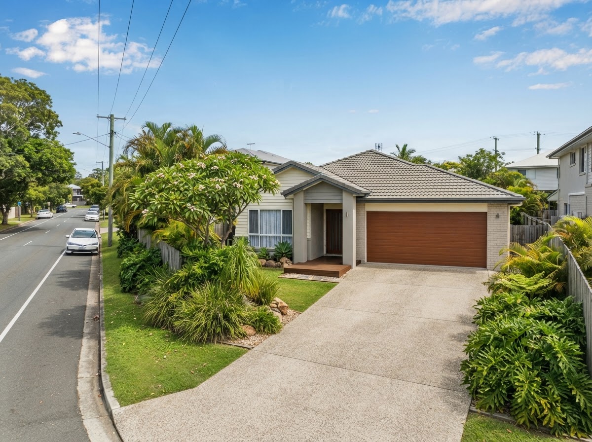 Illustrative Brisbane home garage for the Chermside service area page
