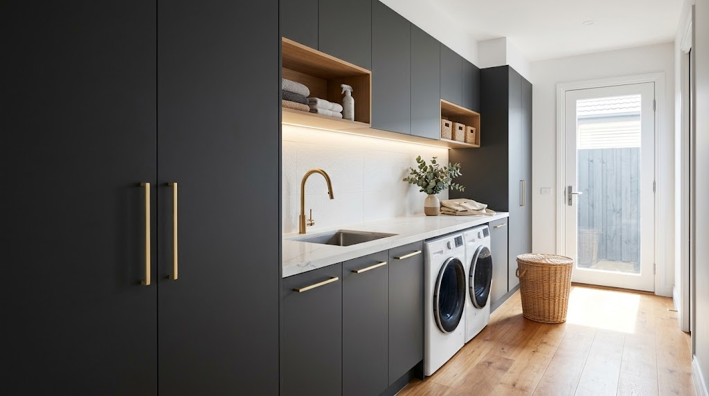 Custom Laundry Cabinetry & Storage photo 2