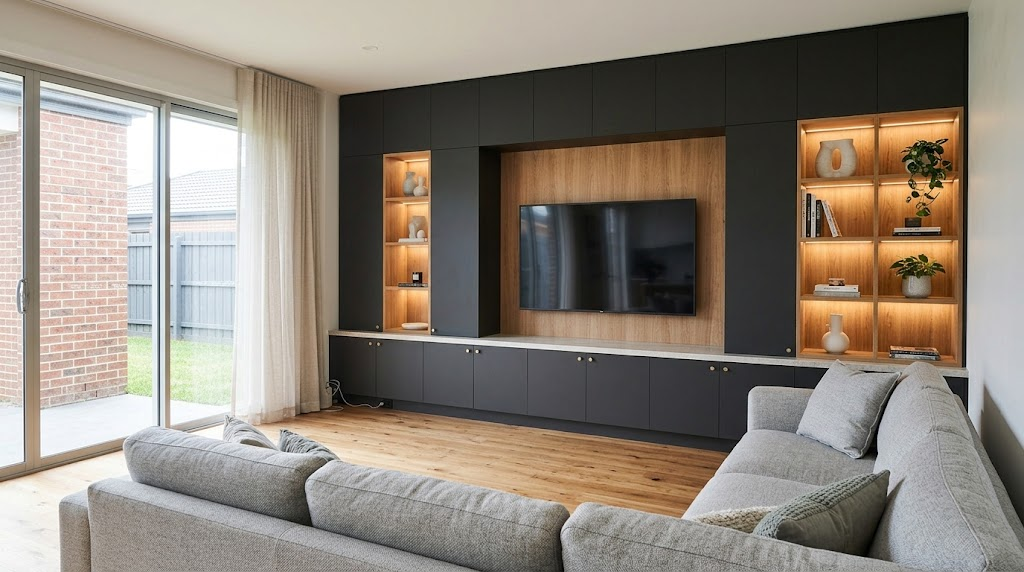 Built-In Entertainment Unit Joinery photo 2