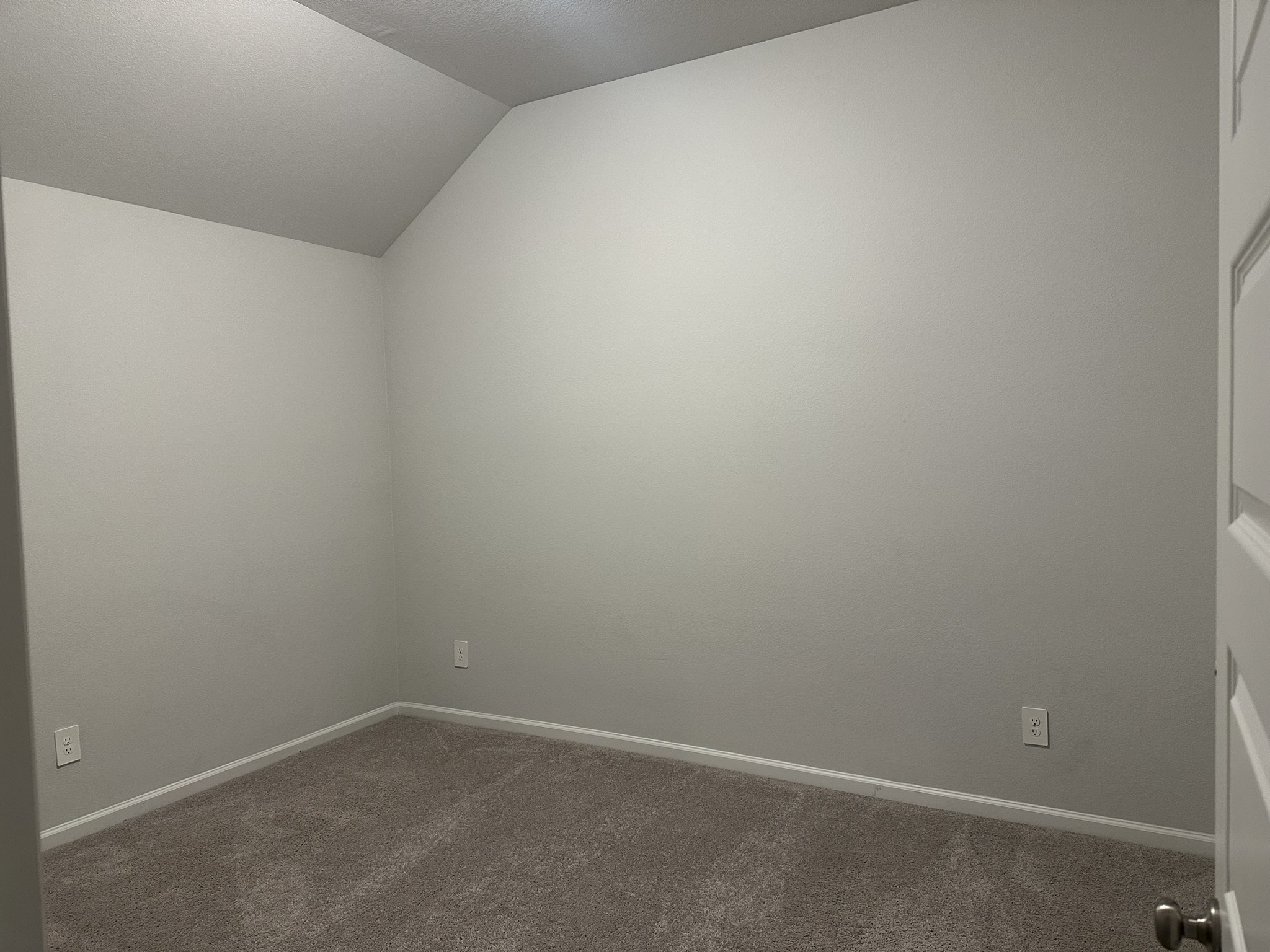 Vaulted Ceiling Room Vacuuming & Carpet Prep