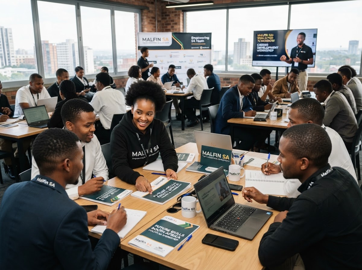 Malfin SA youth training and professional development session
