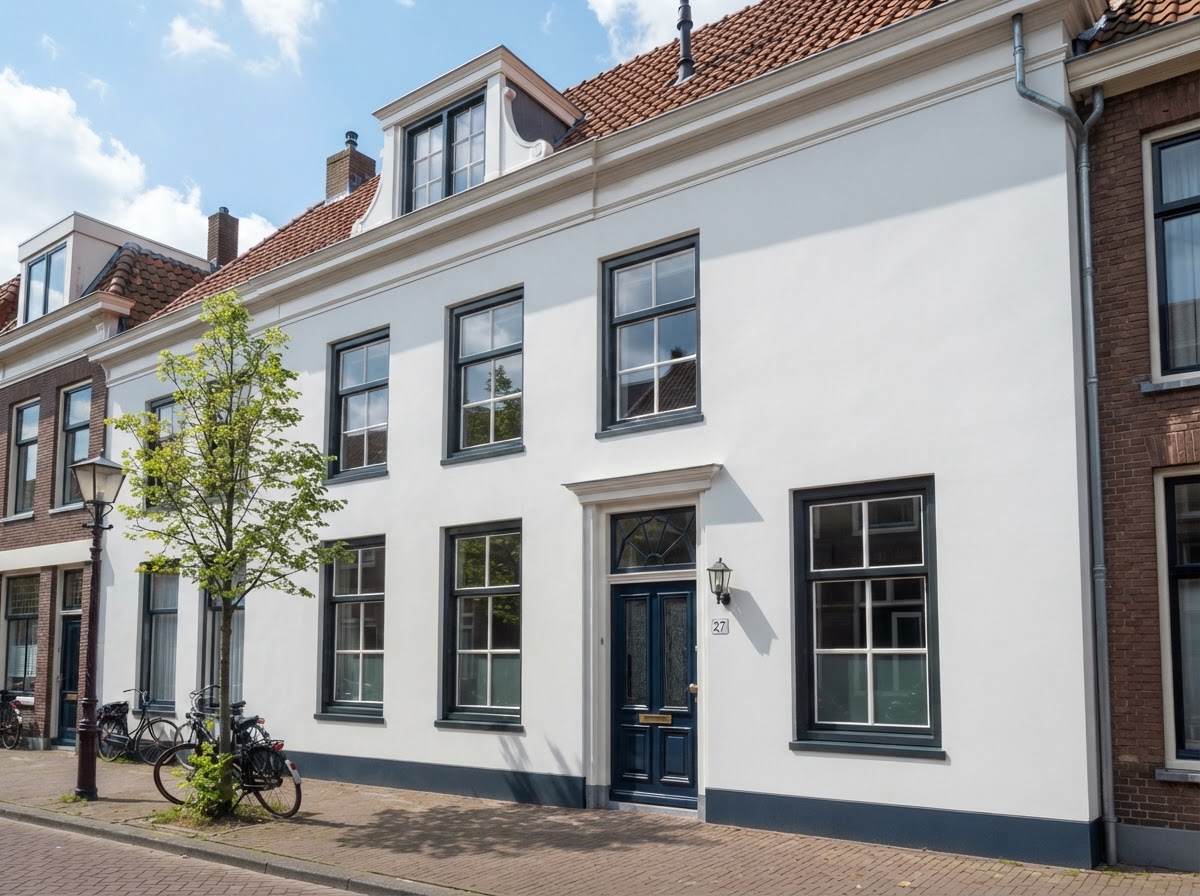 Stukadoorswerk buiten — Wilms Stukadoor & Verwarming Helmond