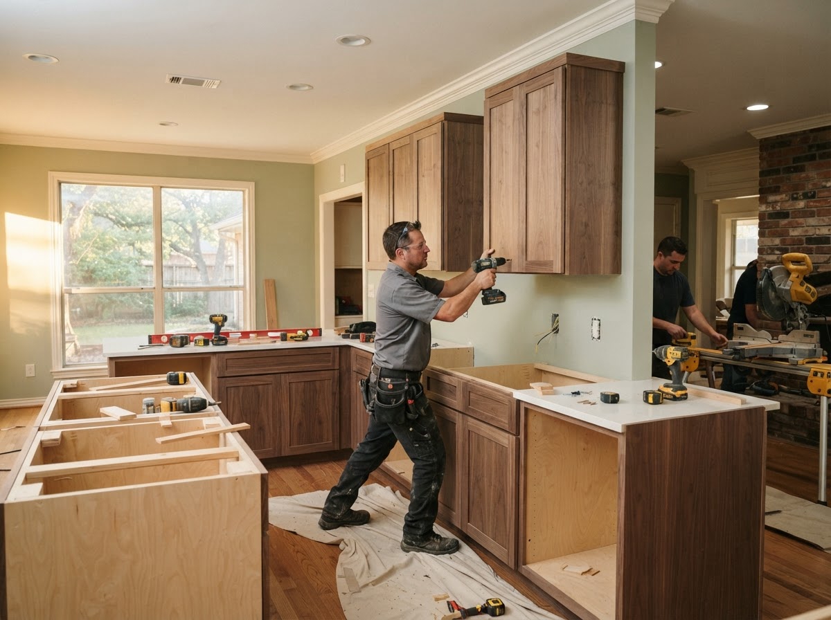 custom cabinets in Richardson TX