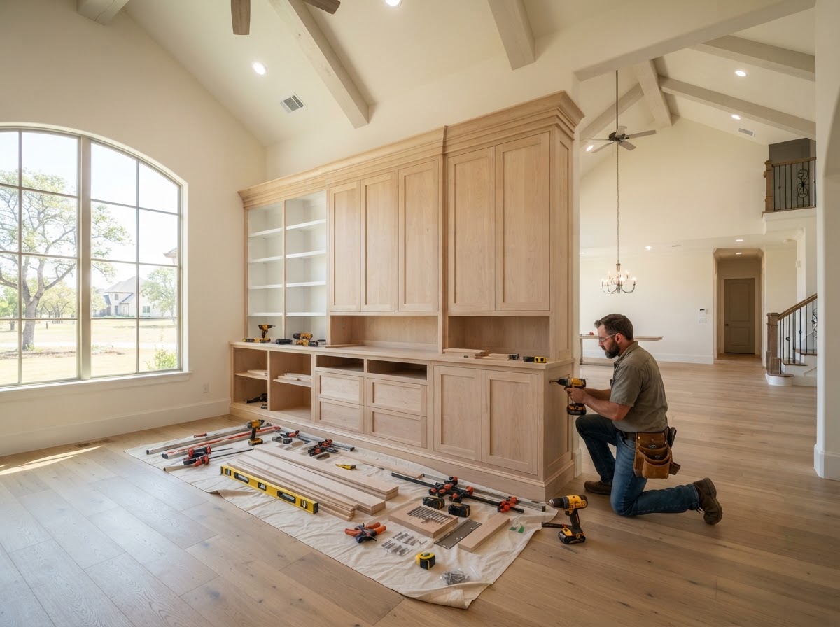 custom cabinets in Lucas TX