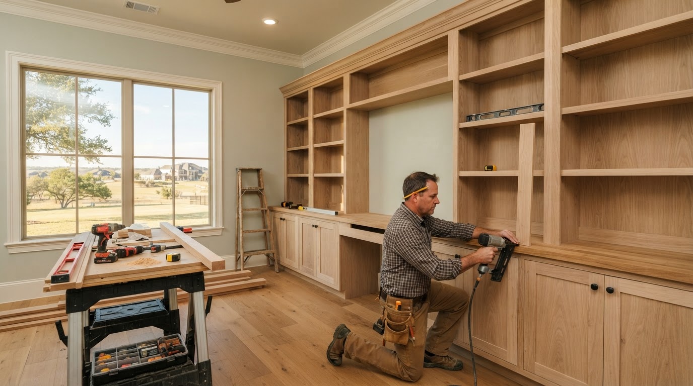 carpenter working in Lucas TX