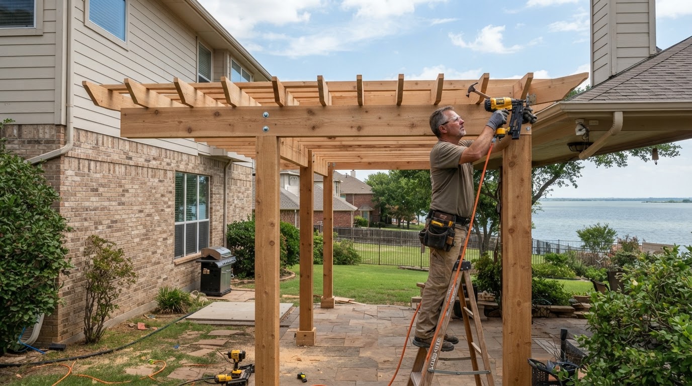 carpenter working in Rowlett TX