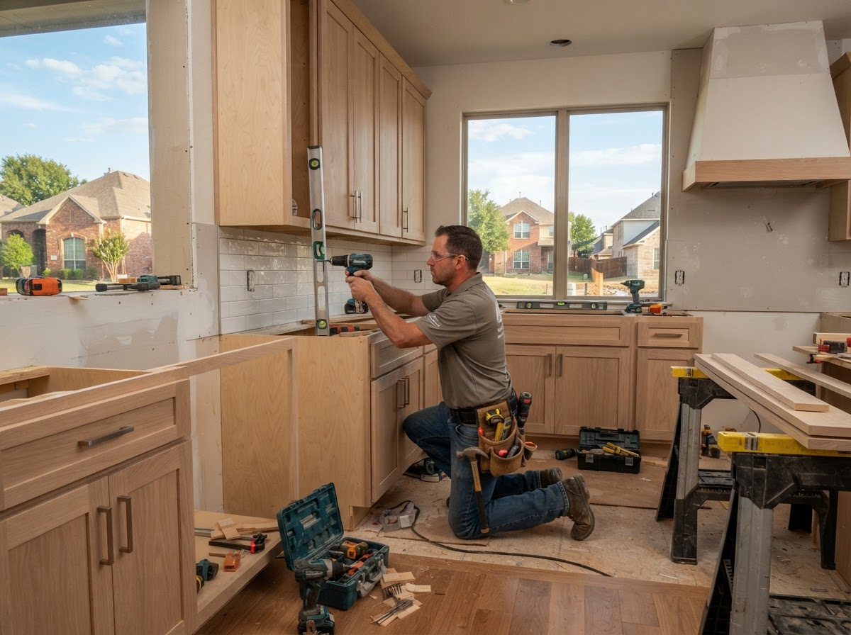 custom cabinets in Garland TX