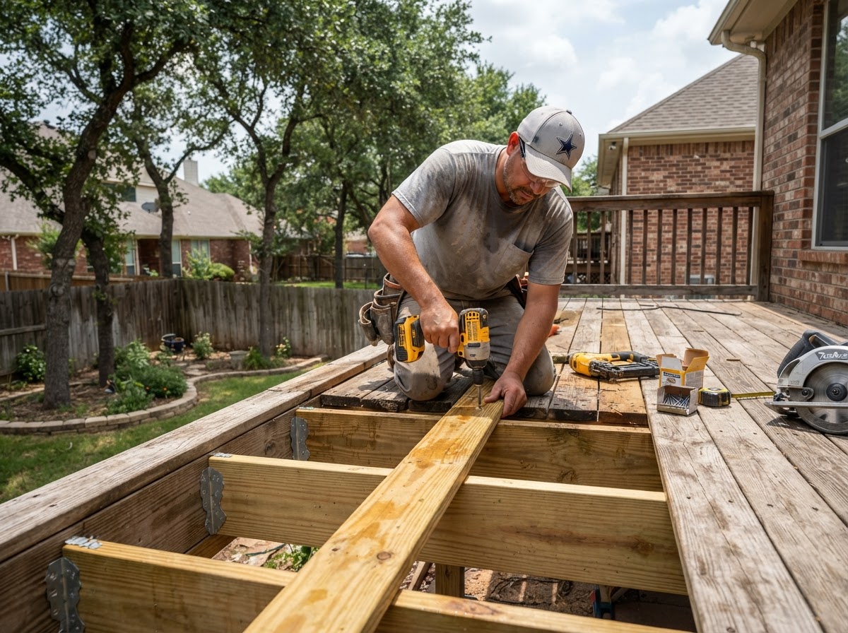 deck repair in Sachse TX