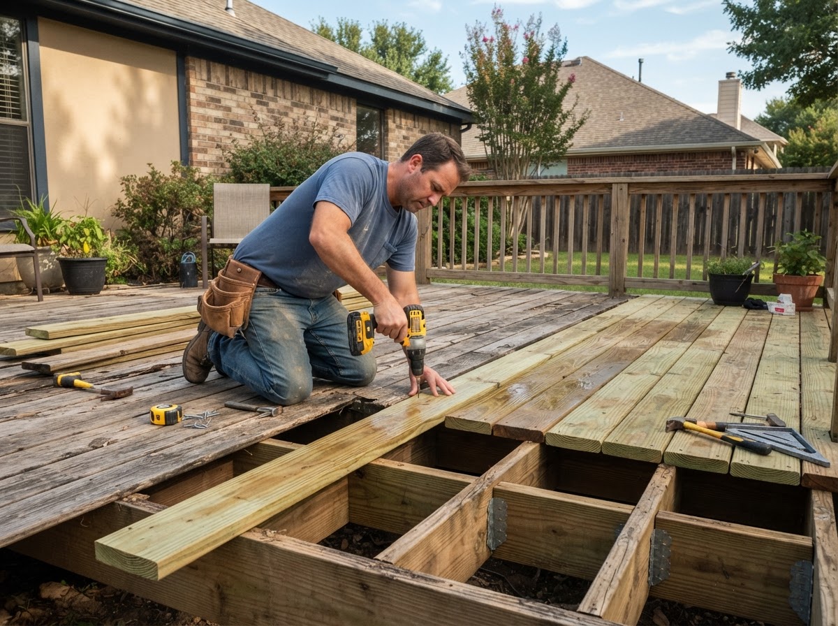 deck repair in Sachse TX
