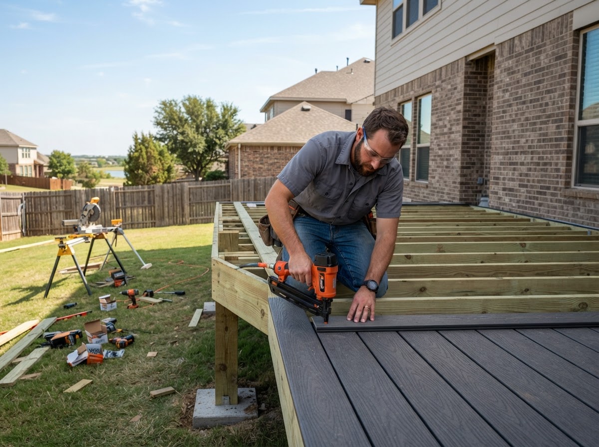deck construction in Wylie TX