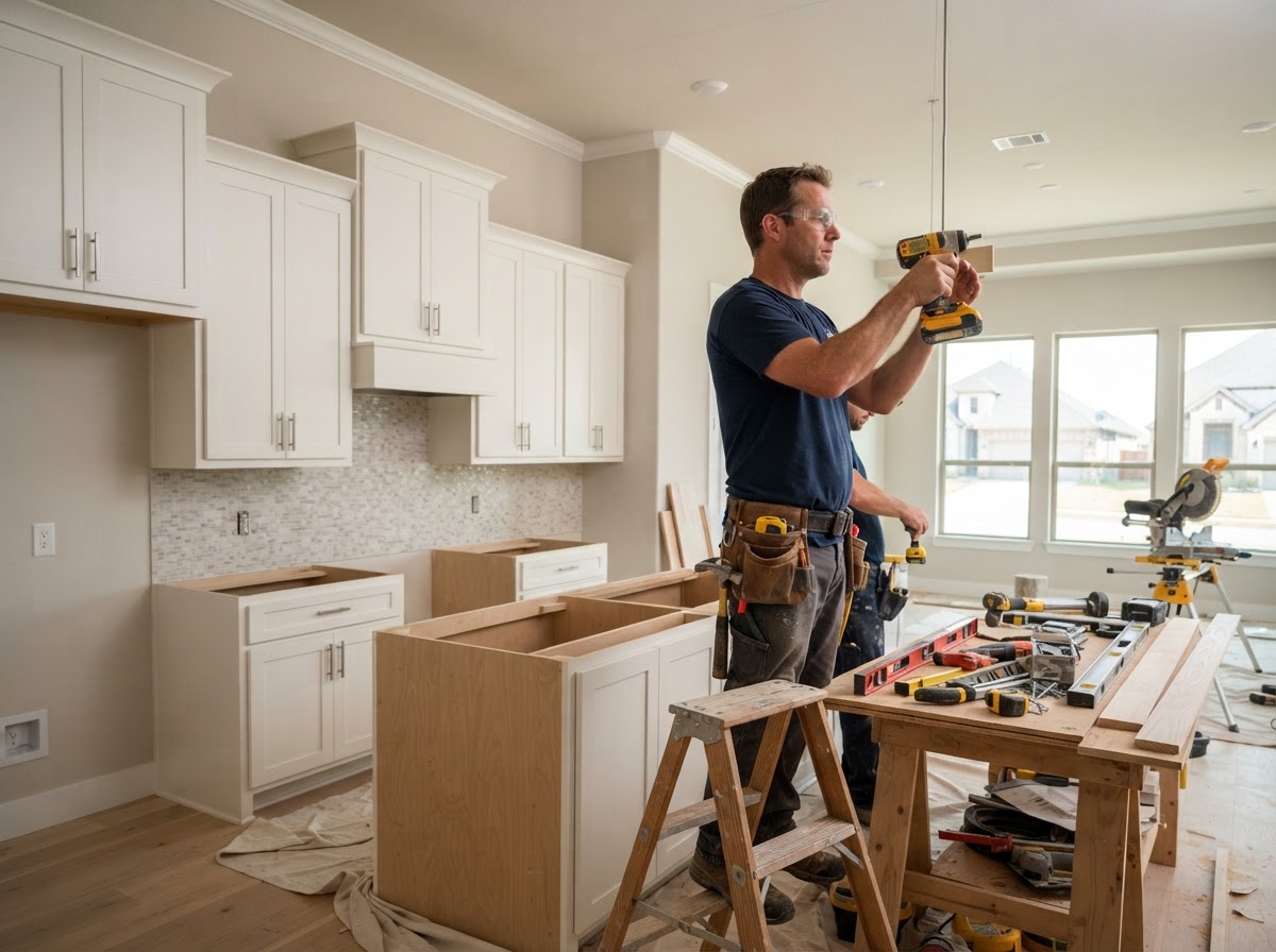 custom cabinets in Wylie TX