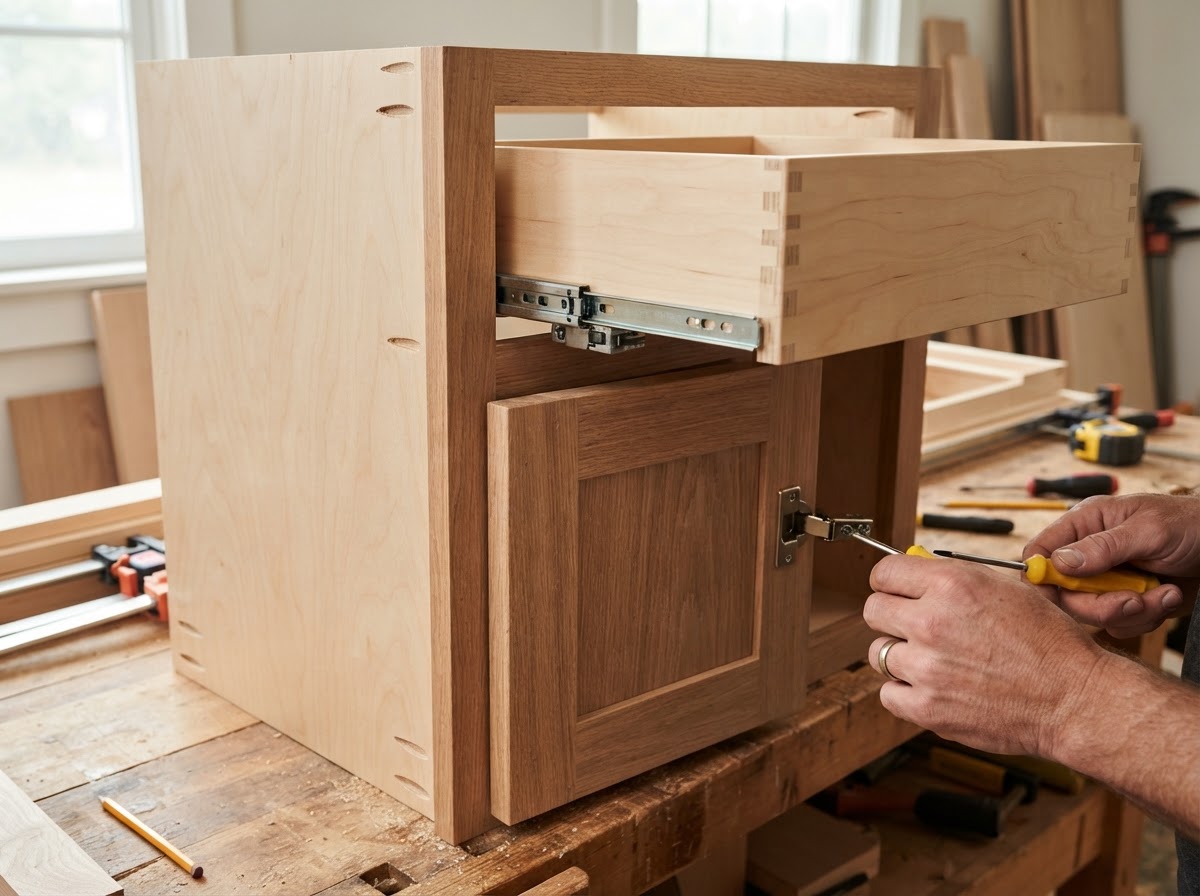custom cabinets detail in Murphy TX