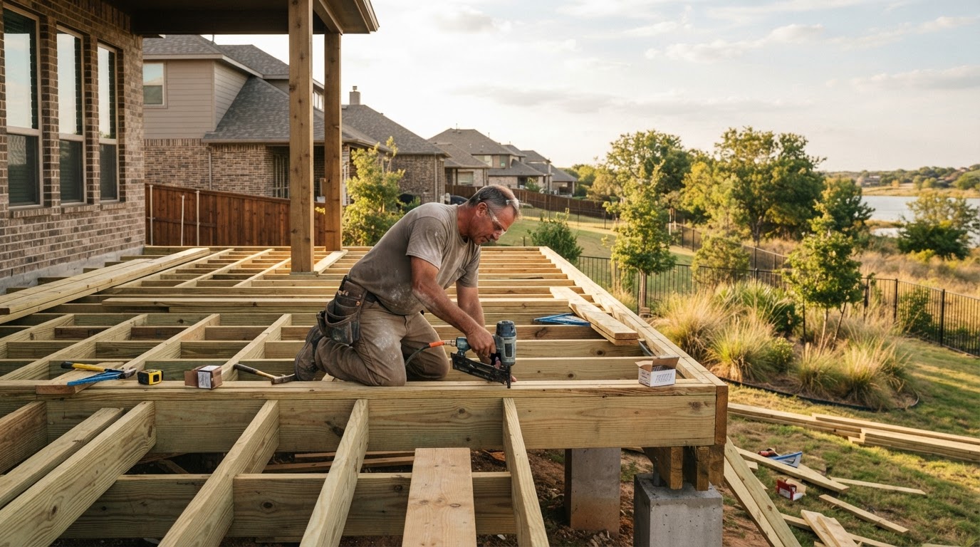 carpenter working in Wylie TX