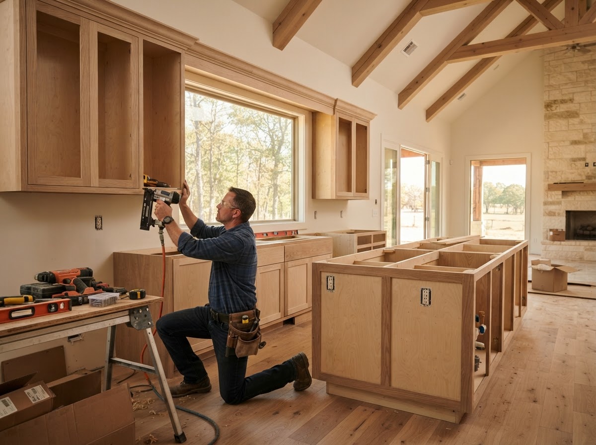 custom cabinets in Parker TX