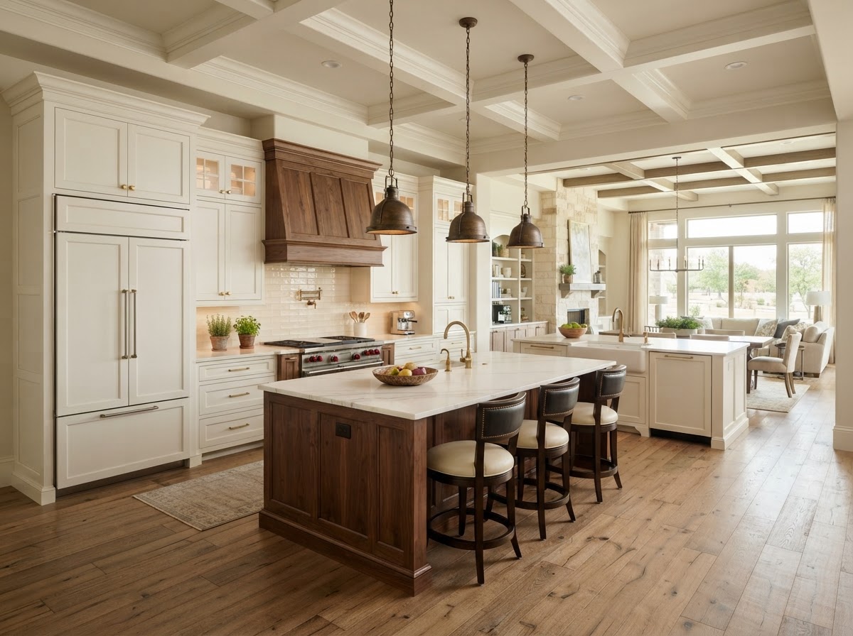 finished custom cabinets work in Parker TX