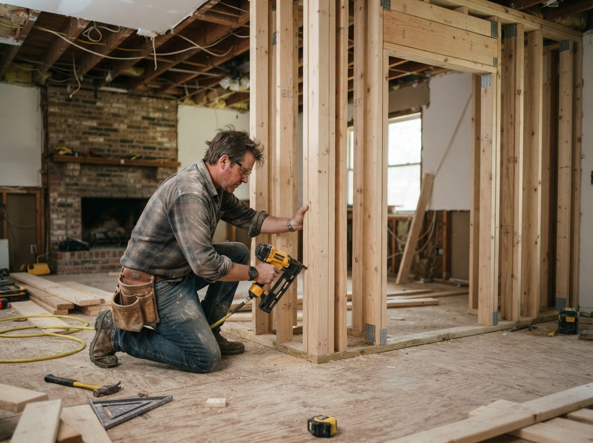 framing contractor working in Sachse TX