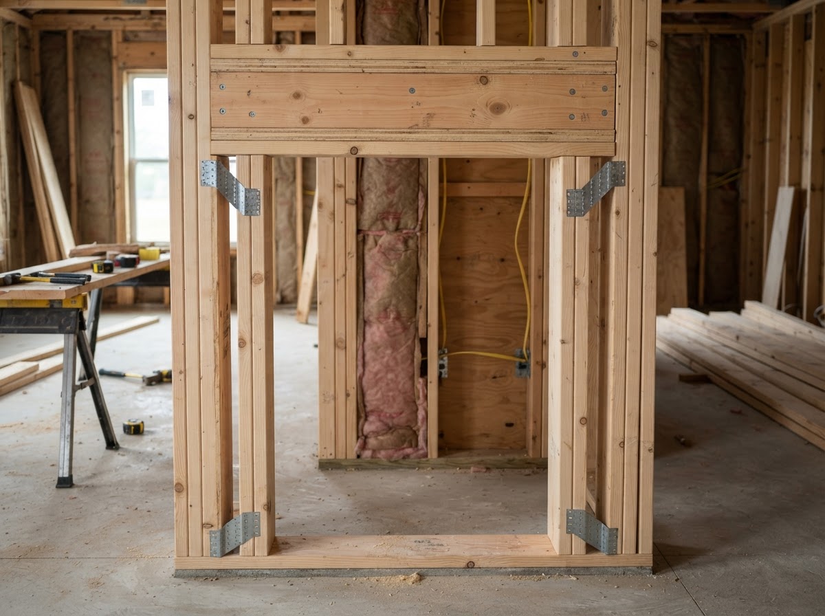 residential wall framing in Sachse TX