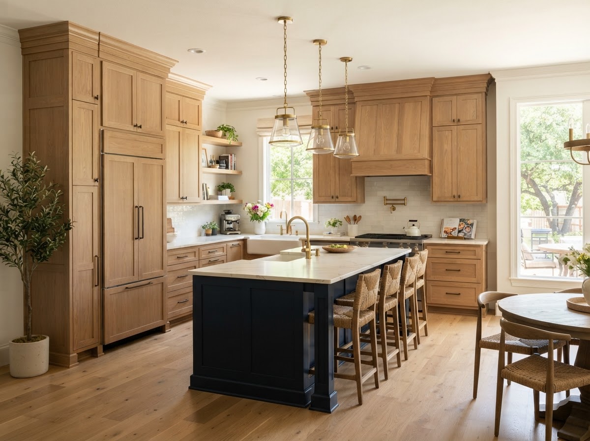 finished custom cabinets work in Rowlett TX