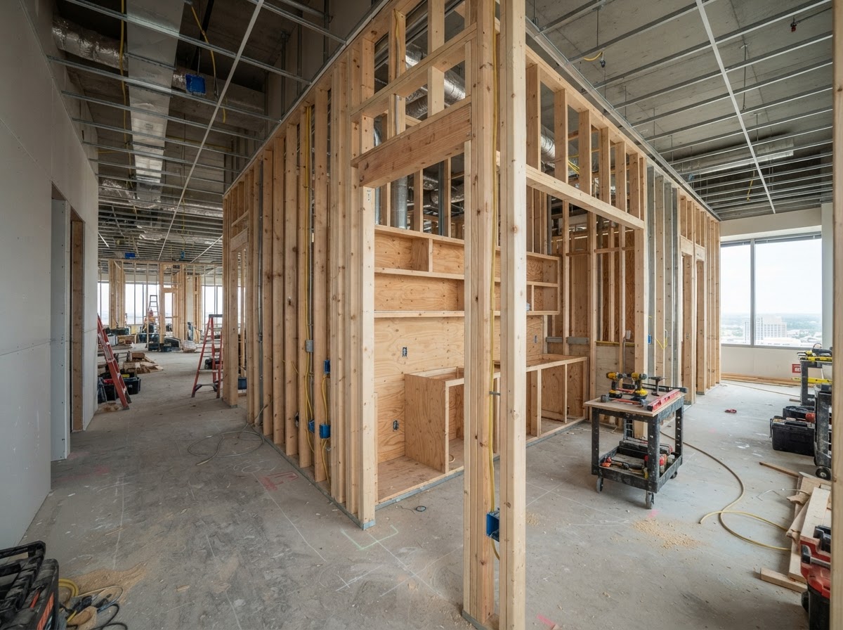 commercial carpentry in Sachse TX