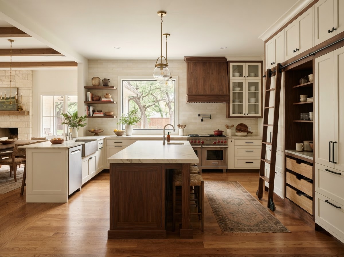 finished custom cabinets work in Garland TX