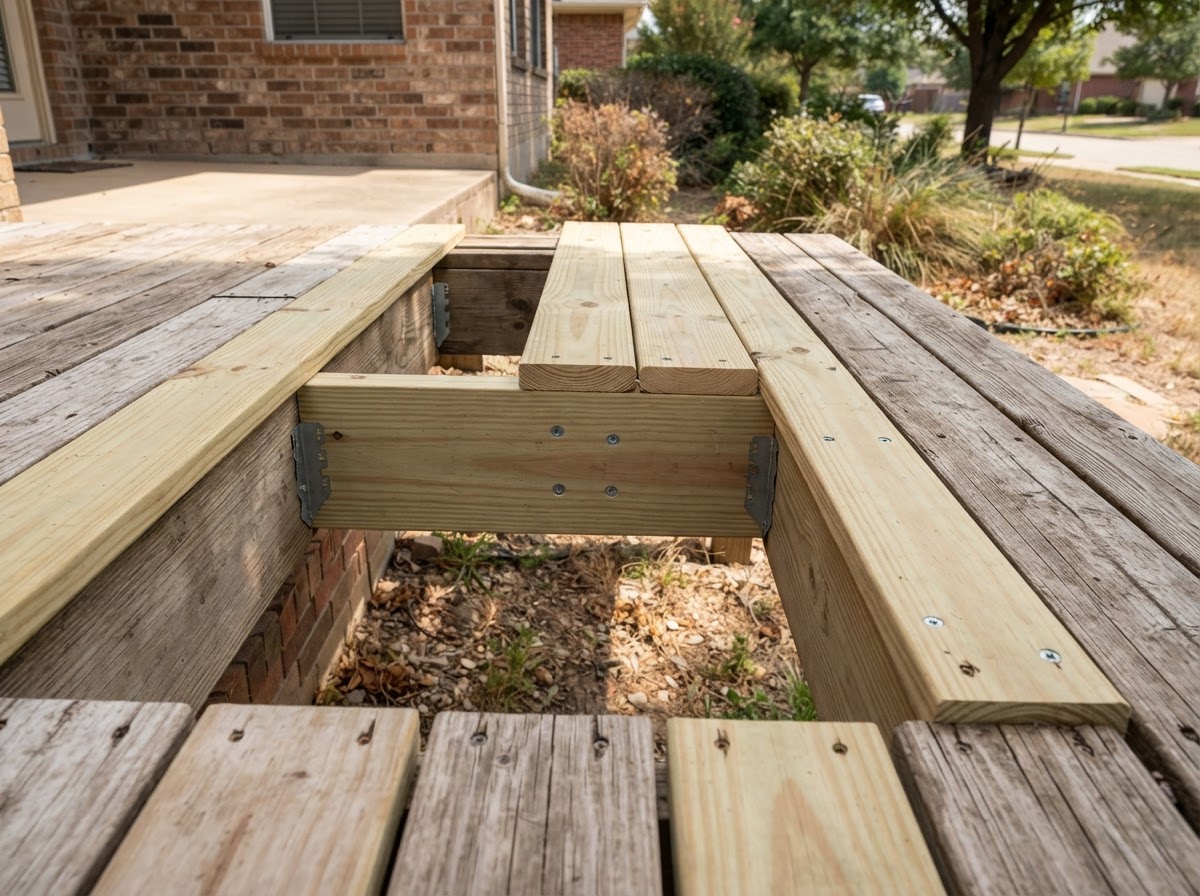 deck repair carpenter in Sachse TX