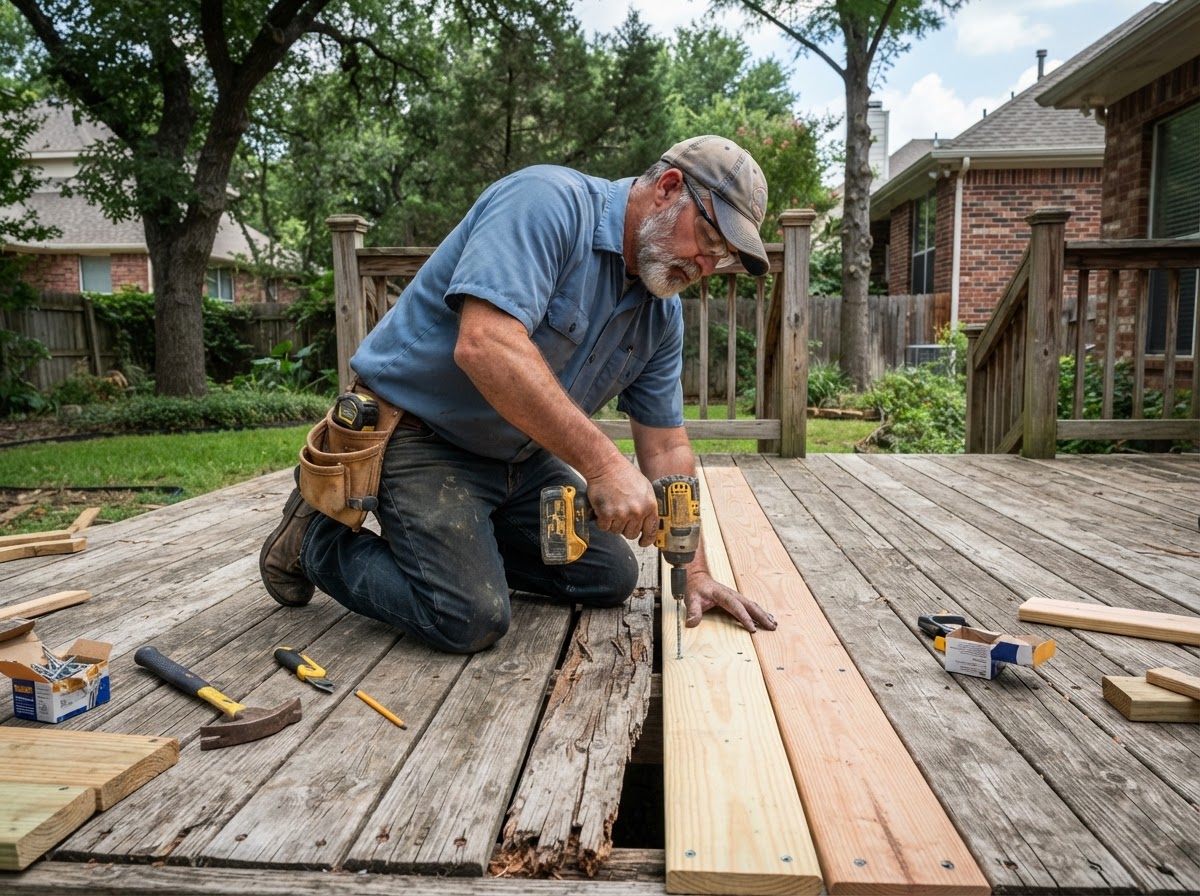 deck repair in Wylie TX
