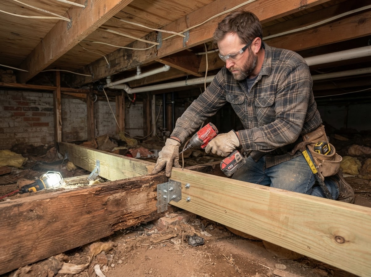 joist and rim-joist repair in Sachse TX