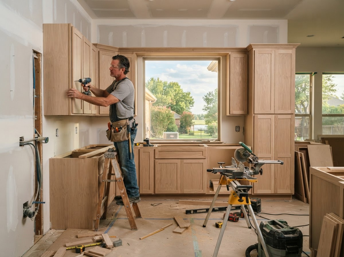 custom cabinets in Rowlett TX