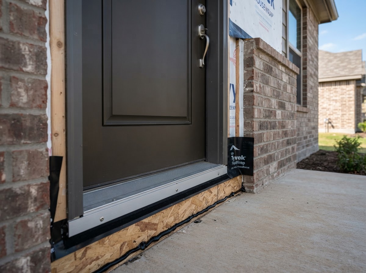 exterior door installation in Sachse TX