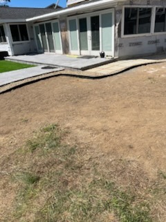 Custom Stone Paver Patio & Border Edging by EB Landscaping LLC