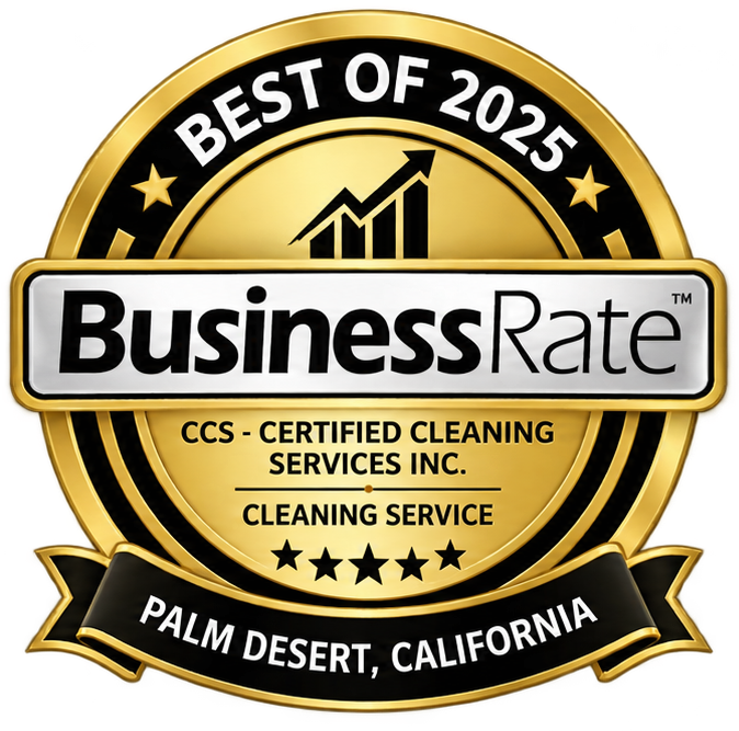 BusinessRate Best of 2025 - CCS Certified Cleaning Services