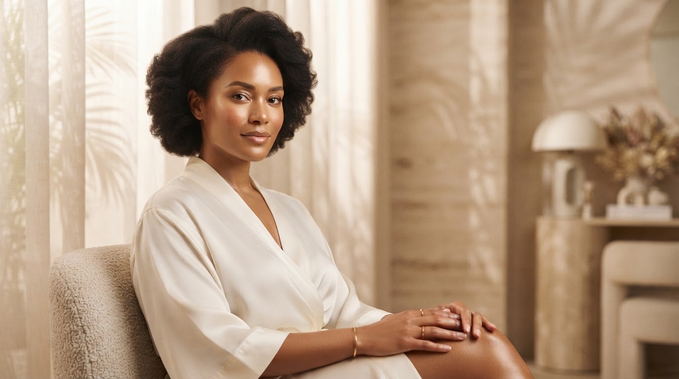 Calm, refined aesthetic and wellness consultation room serving Brickell clients at 1111 Skin in Miami