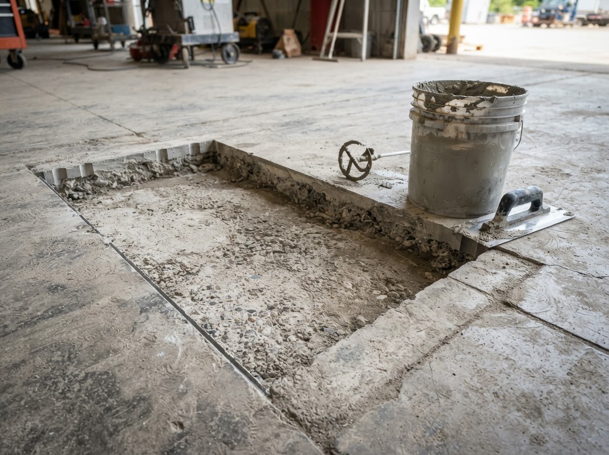 Concrete repair and surface restoration in Banning California