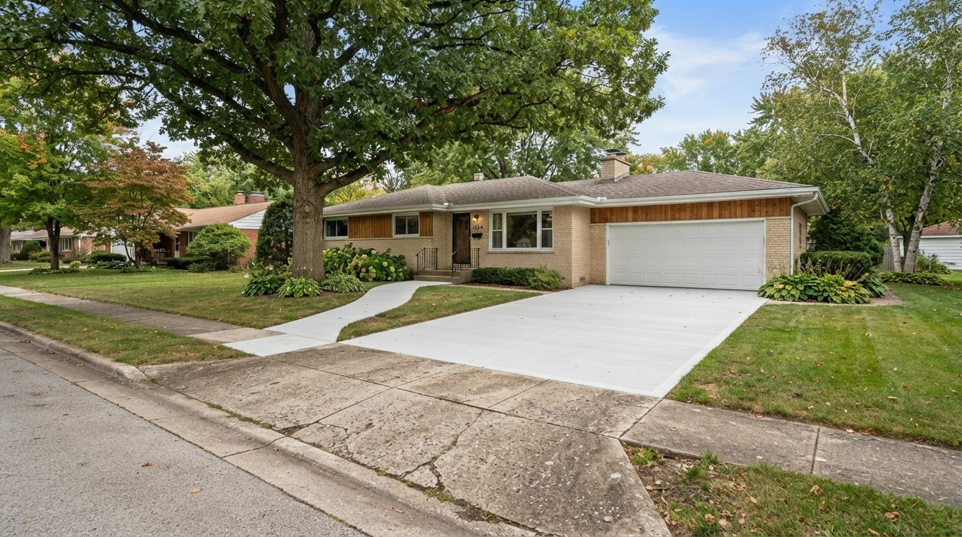 Concrete replacement work for established Northwest Indiana homes