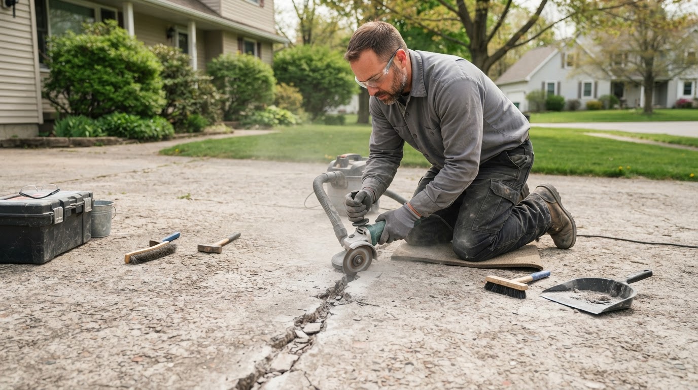 Concrete repair service for damaged concrete in Liverpool NY