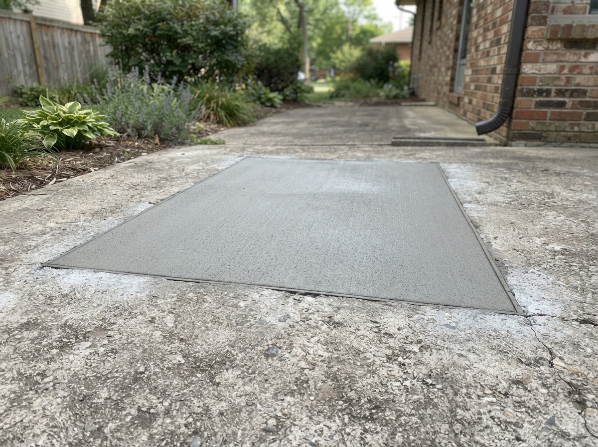 Finished concrete repair in Liverpool NY