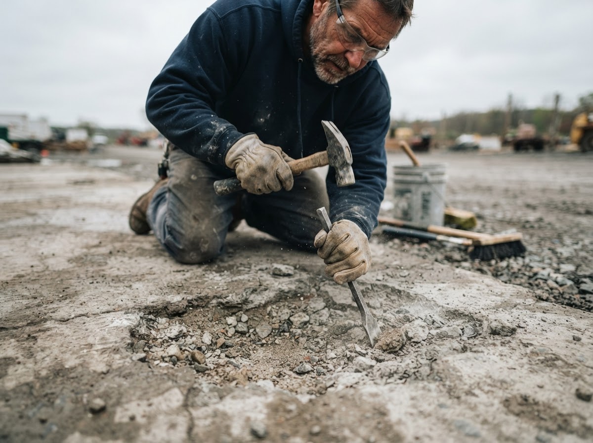 Concrete repair service in Camillus NY