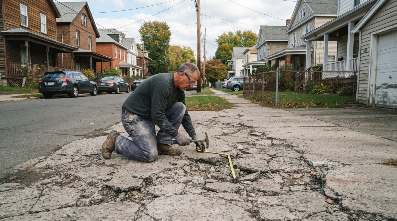 Concrete repair service for damaged concrete in Solvay NY