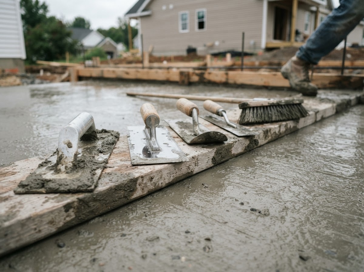 Concrete project consultation and finishing work in Camillus NY